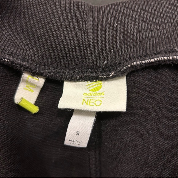 Adidas Black Neo Jogger Sweatpants - Picture 4 of 4